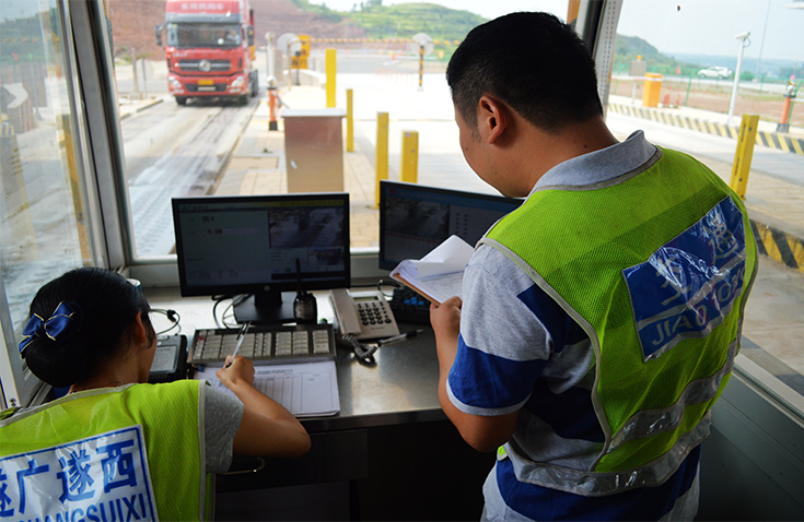 出入口車道設備檢測